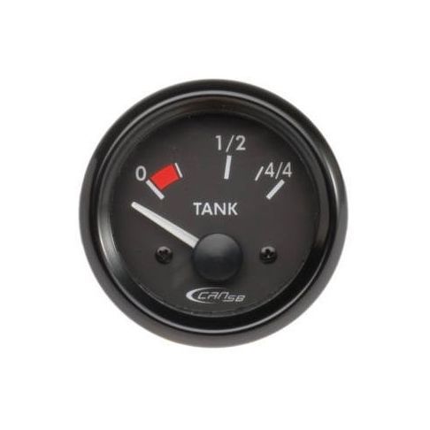 Indicatore Livello Carburante KAOLALI 52mm Per Auto, Barche E Moto - Display E-1/2-F Con Sfondo Rosso - Foto 6