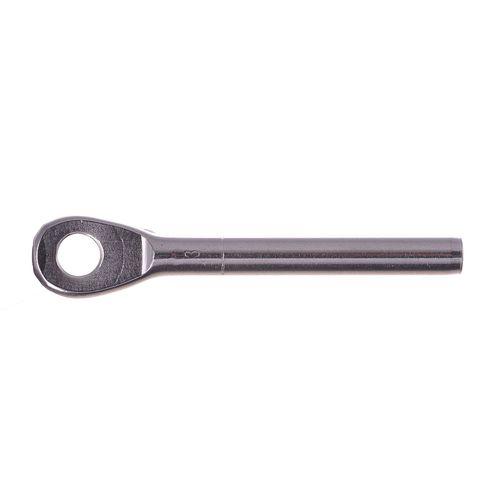 Terminale per manovre dormienti a pressare - R9430 - RWO - a ochiello