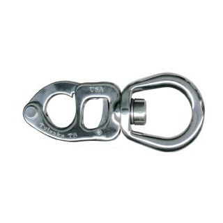 Moschettone con girella - T8 - LB - Tylaska - a sgancio rapido / di scotta