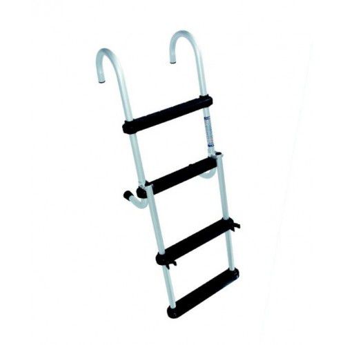 Scaletta da bagno - FDL-4B - Windline - per pontile / pieghevole / in alluminio