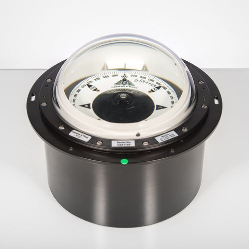 Bussola di rotta per barca - T12/1 - Cassens & Plath GmbH - magnetica / orizzontale / da incasso