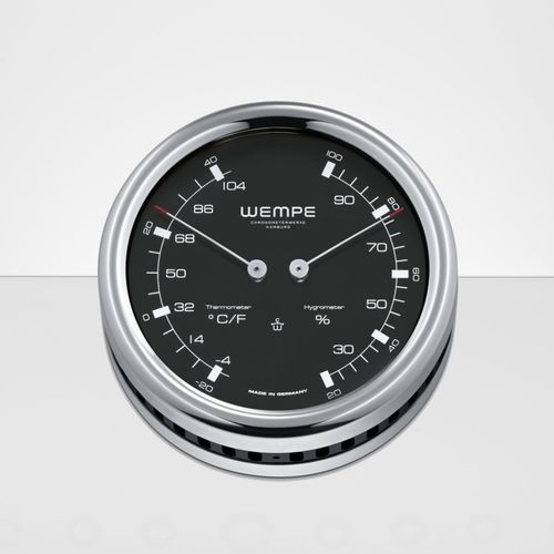 Termometro analogico - 852811.2 - Cassens & Plath GmbH - igrometro / in acciaio inossidabile / °F