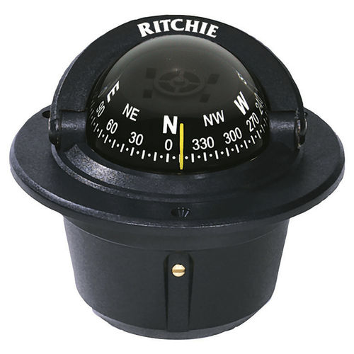 Bussola di rotta per barca - F-50 series - Ritchie Navigation - magnetica / orizzontale / da incasso