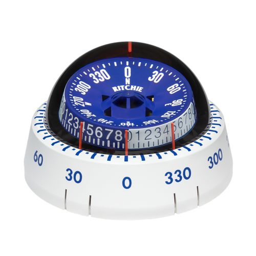 Bussola tattica per barca a vela da competizione - XP-98W - Ritchie Navigation - magnetica / orizzontale