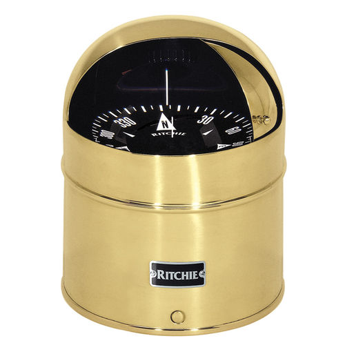 Bussola di rotta per barca - D-615-X - Ritchie Navigation - magnetica / orizzontale / su chiesuola