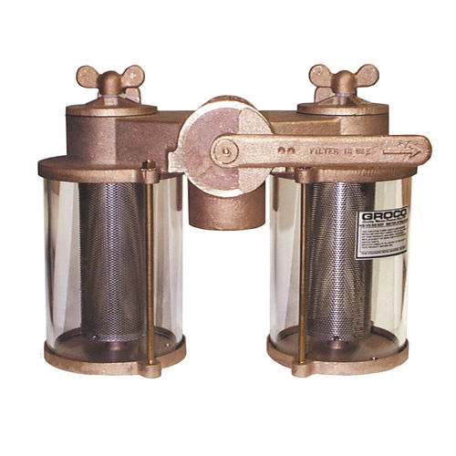 Filtro per acqua non depurata - VD Series Duplex - Groco - per barca