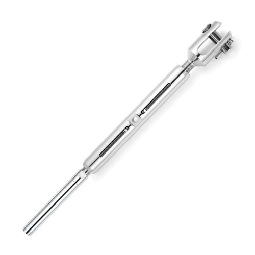Arridatoio a cassa aperta - S28-05 - Sta-Lok - con forcella fissa / crimpabile / per sartiame in tondino