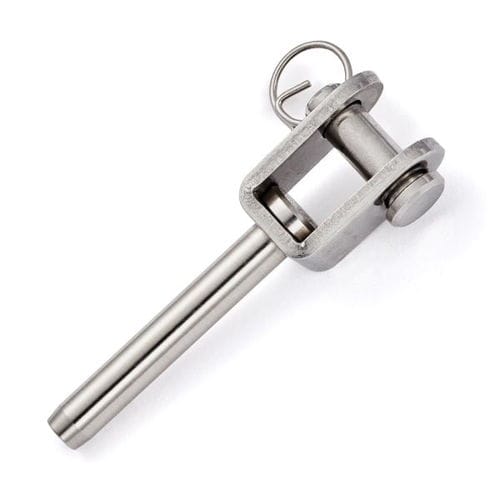 Terminale per manovre dormienti a pressare - G035 series - Sta-Lok - forcella fissa / in acciaio inossidabile