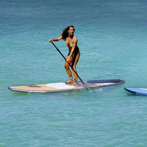 Stand-up paddle allround - JP Australia - windSUP / per principiante / in legno