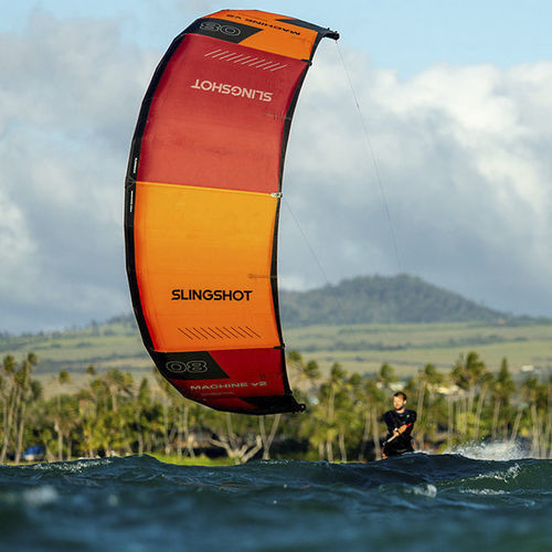 Ala da kitesurf C-shape - MACHINE V2 - SlingShot - hangtime / di velocità