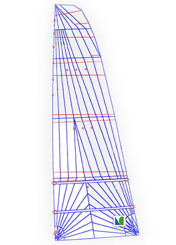 Randa - SQUARE TOP - Lidgard Sailmakers - per barca a vela da regata e crociera / triradiale / laminata