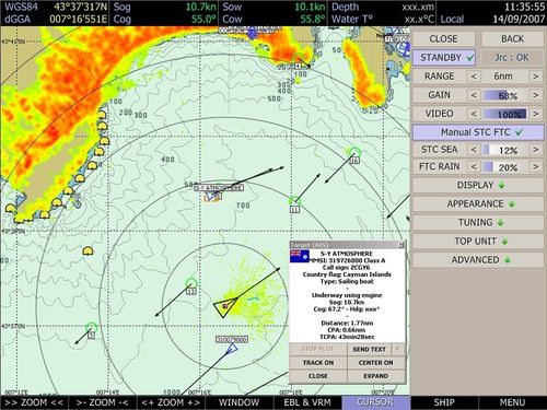 Software per pesca professionale - TURBOWIN - Sodena - per nave da pesca