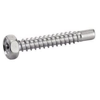 Vite a testa esagonale - 5836 - MPI-INOX - Pozidriv / in acciaio inossidabile