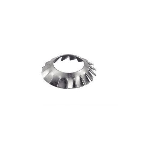 Rondella di arresto - 6144 - MPI-INOX - a dentatura esterna / conica / in acciaio zincato