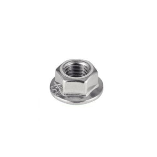 Dado esagonale - 6052 - MPI-INOX - flangiato / in acciaio inossidabile / a dentatura