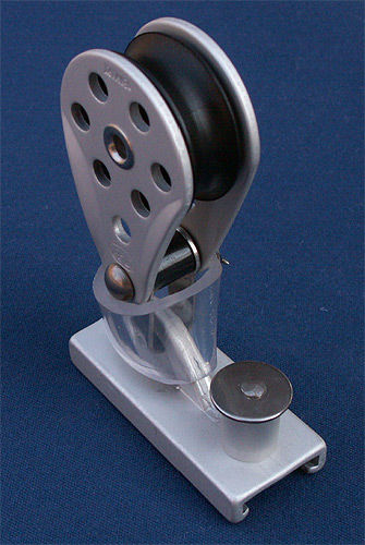 Carrello di scotta di genoa - 2010  - OH MARINE EQUIPMENT - a pistone