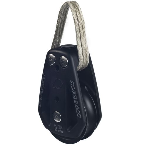 Bozzello singolo - B300305B - RUTGERSON - verticale / con attacco tessile / con cuscinetti lisci