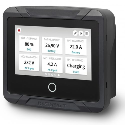 Schermo per barca - EasyView 5 - Mastervolt - di controllo / touch screen / a tenuta stagna