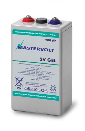Batteria marina - MVSV - Mastervolt - 2V / gel