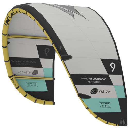 Ala da kitesurf C-shape - Psycho Nvision - Naish Kiteboarding - hangtime