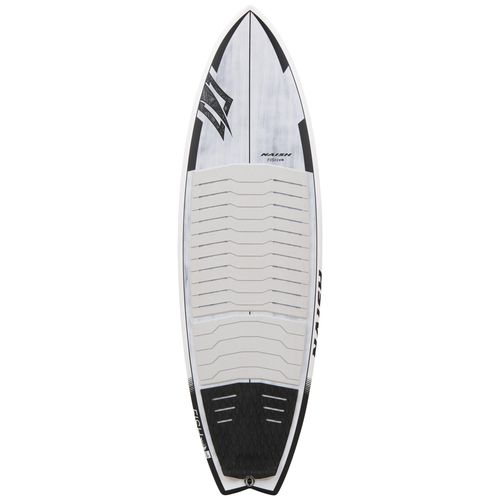 Tavola da kitesurf da wave - Fish - Naish Kiteboarding - tri fin