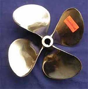 Elica per barca da sport nautico - CompuThrust 4B - Austral Propeller - a passo fisso / albero dell'elica / 4 pale