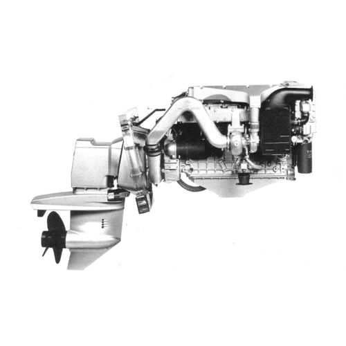 Motore entrofuoribordo - D190 Z  - BMW Marine - diesel / da diporto / turbo