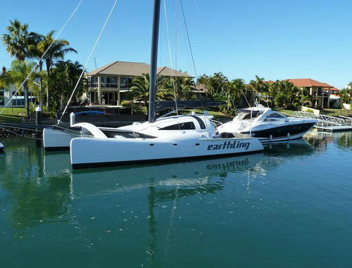 Catamarano - YOUNG 57 - Young Yacht Design - da regata e crociera / con 1 cabina / in carbonio