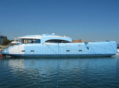 Catamarano - YOUNG 90 - Young Yacht Design - da crociera / con cockpit chiuso / su misura