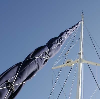Telone di protezione per barca a vela - ATN - per vela di prua su avvolgitore