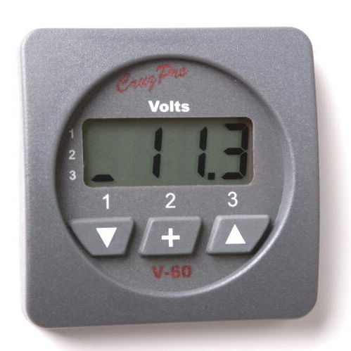 Voltmetro per barca digitale - V60 - Cruzpro