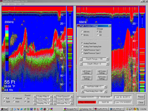 Fishfinder per barca - PCFF 80 - Cruzpro - a colori / digitale