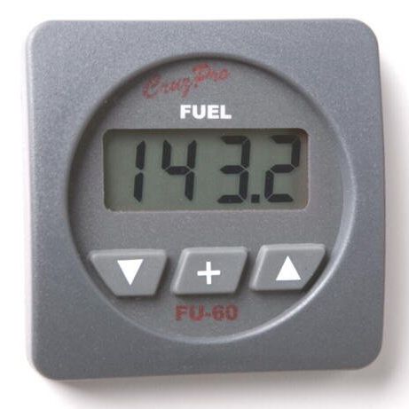Indicatore per barca - FU60 - Cruzpro - di livello / digitale / per serbatoio di carburante