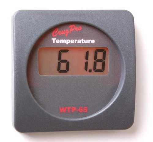 Indicatore per barca - WTP65 - Cruzpro - di temperatura d'acqua / digitale