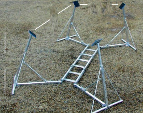 Invaso di barca - TC5 - The Yacht Leg & Cradle Co - regolabile