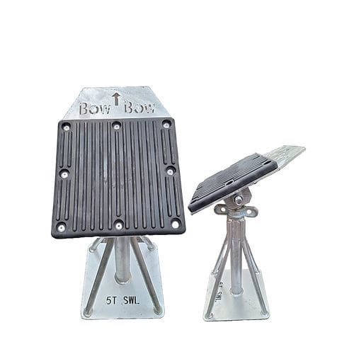Tacco per barca - KB5  - The Yacht Leg & Cradle Co - regolabile / galvanizzato