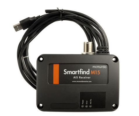 AIS per barca - SMARTFIND M15 - McMurdo - classe A / SART / ricevitore di classe B