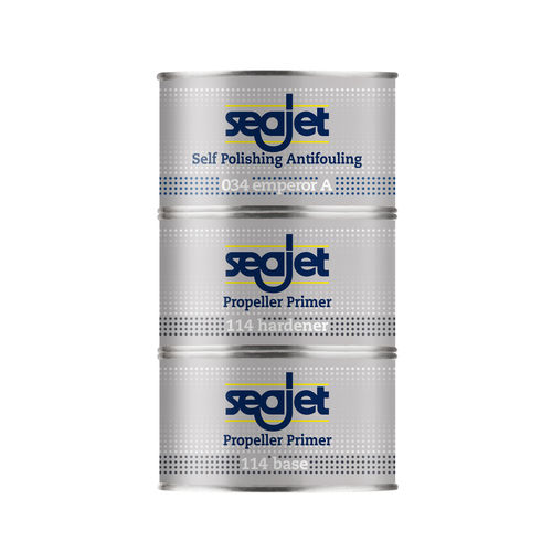 Antivegetativa per barca - Triple Pack - SEAJET - ad alta prestazione / per elica / senza biocidi