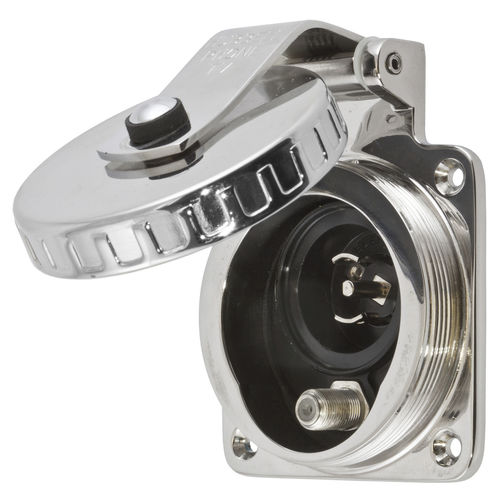 Presa stagna per pontile - HBLPHTVSS - Hubbell Marine Electrical Products - femmina