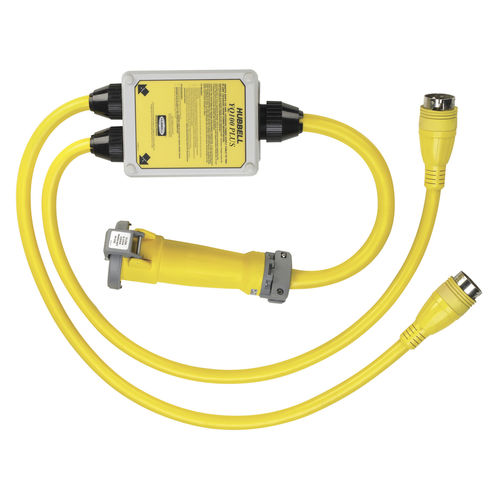 Cavo adattatore - YQ100PLUS - Hubbell Marine Electrical Products - per barca / per pontile