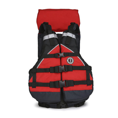Aiuto al galleggiamento per sport nautici - MV9080  - Mustang Survival - per uomo / in schiuma / rosso