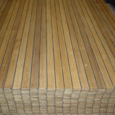 Pannello per rivestimento ponti - ST - World Panel Products Inc - in teak / in compensato / in laminato
