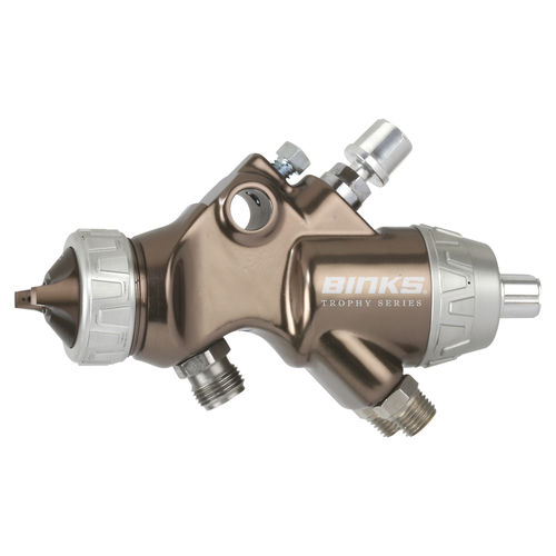 Pistola a spruzzo - Trophy Series - Binks - per cantiere navale / HVLP / automatica