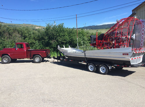 Air-boat privato - 18 x 8′  - Canadian Airboats - per trasporto passeggeri
