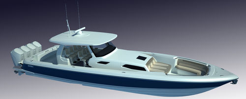 Motor-yacht da crociera - 51 PANACEA - Intrepid - open / con console centrale / con 2 cabine
