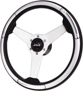 Volante per barca a motore rivestimento in cuoio - Linosa - Livorsi Marine - racing