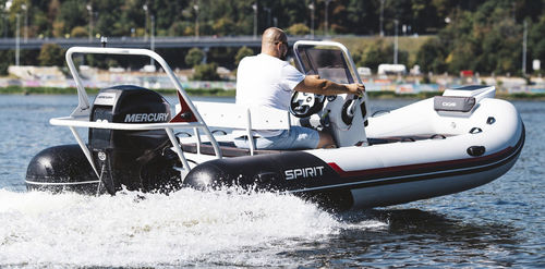 Gommone fuoribordo - 450 - AquaSpirit - RIB / open / con console laterale