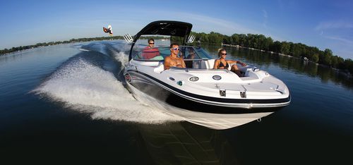 Deck boat entrobordo - SD 2200 I/O - Hurricane - da wakeboard / da sci nautico / max. 9 persone