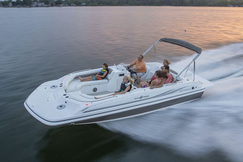 Deck boat entrobordo - SS 201 I/0 - Hurricane - da wakeboard / da sci nautico / max. 12 persone