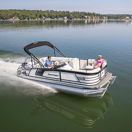 Pontoon boat fuoribordo - AP 215 SB - Aqua Patio - max. 11 persone